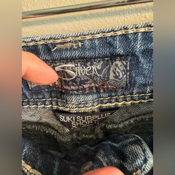 Silver Suki Surplus Short - Picture 3 of 5